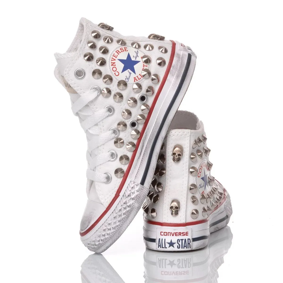 Converse Junior White Stud