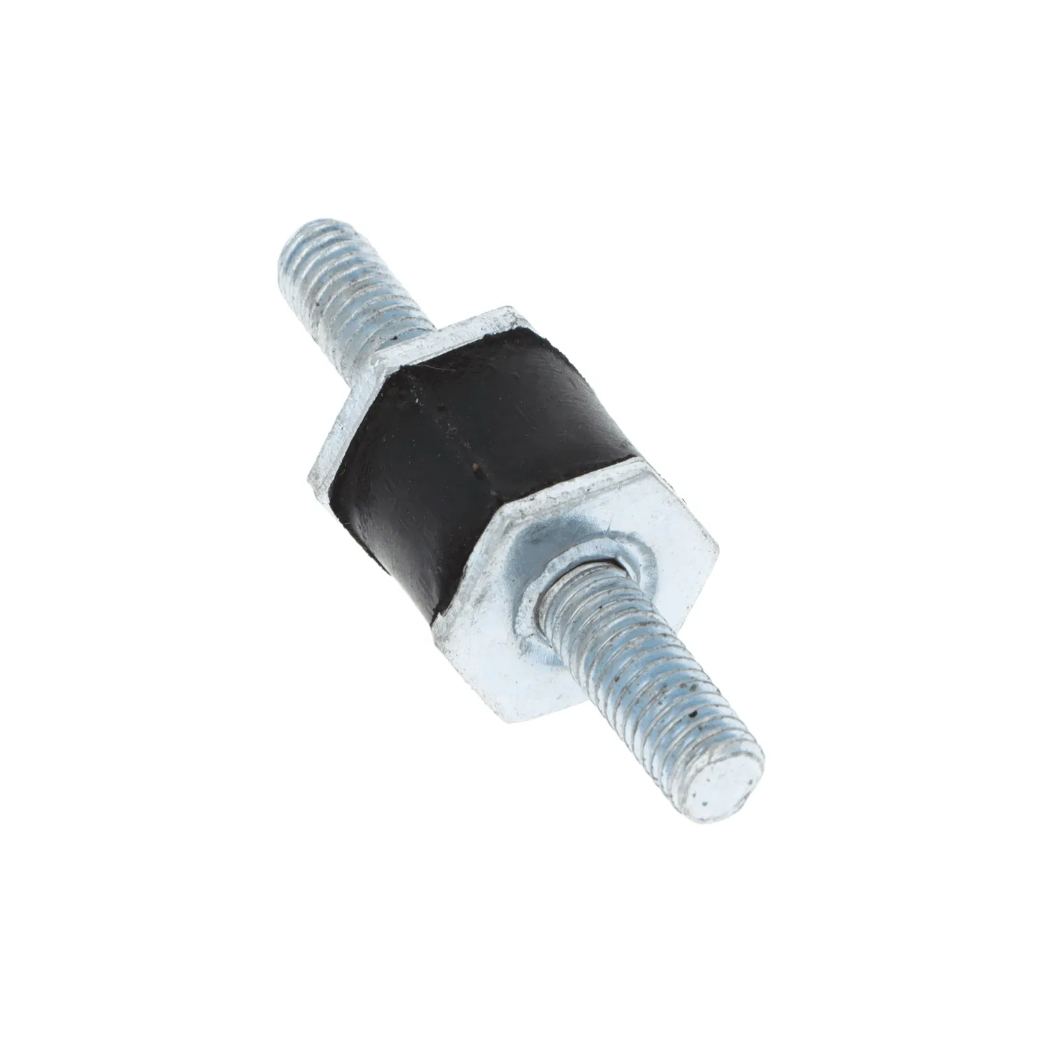 Cotton Reel Rubber Mount 16mm Hex x 16mm. 16mm long M6 studs