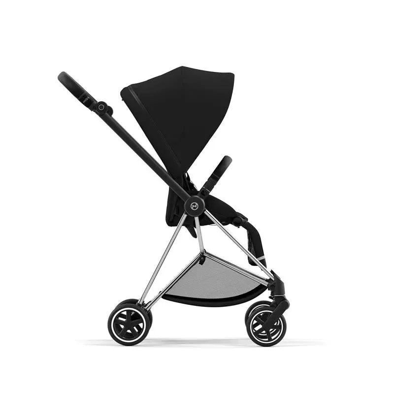 Cybex - Mios 3, Chrome/Black Frame   Sepia Black Seat Pack