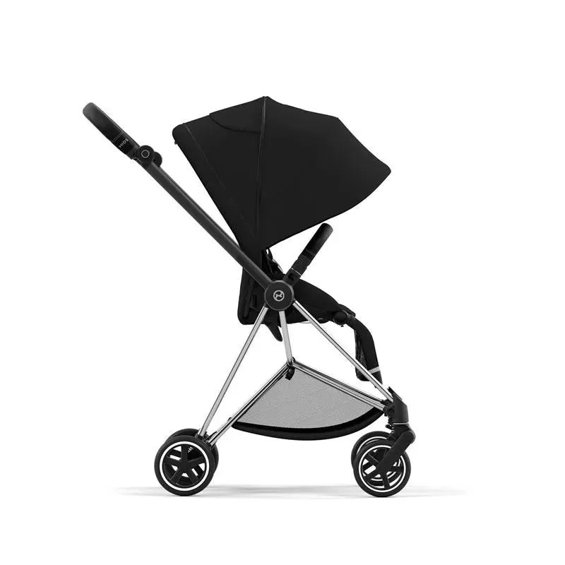 Cybex - Mios 3, Chrome/Black Frame   Sepia Black Seat Pack
