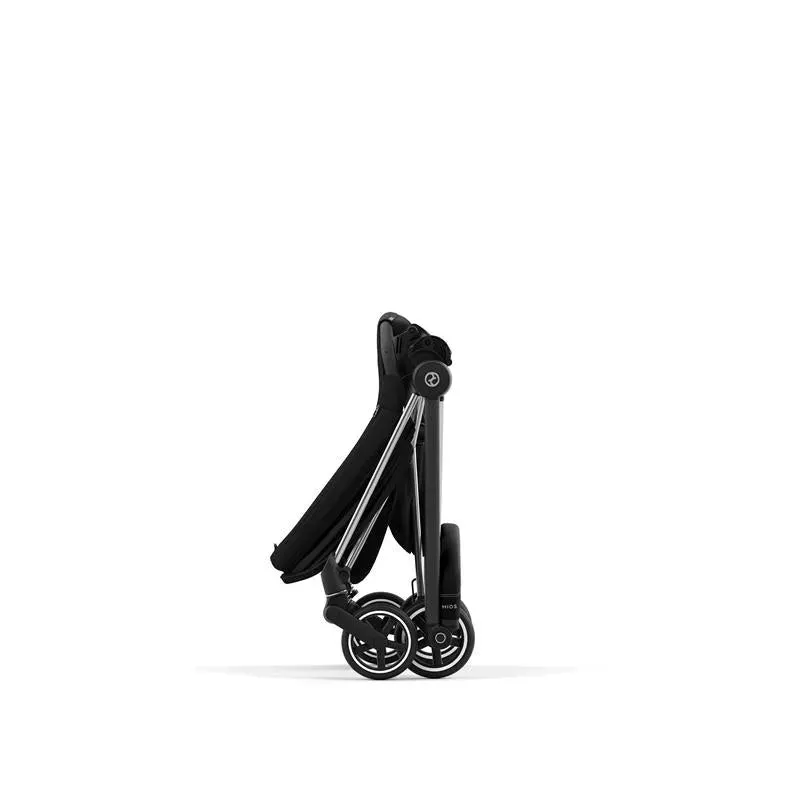 Cybex - Mios 3, Chrome/Black Frame   Sepia Black Seat Pack