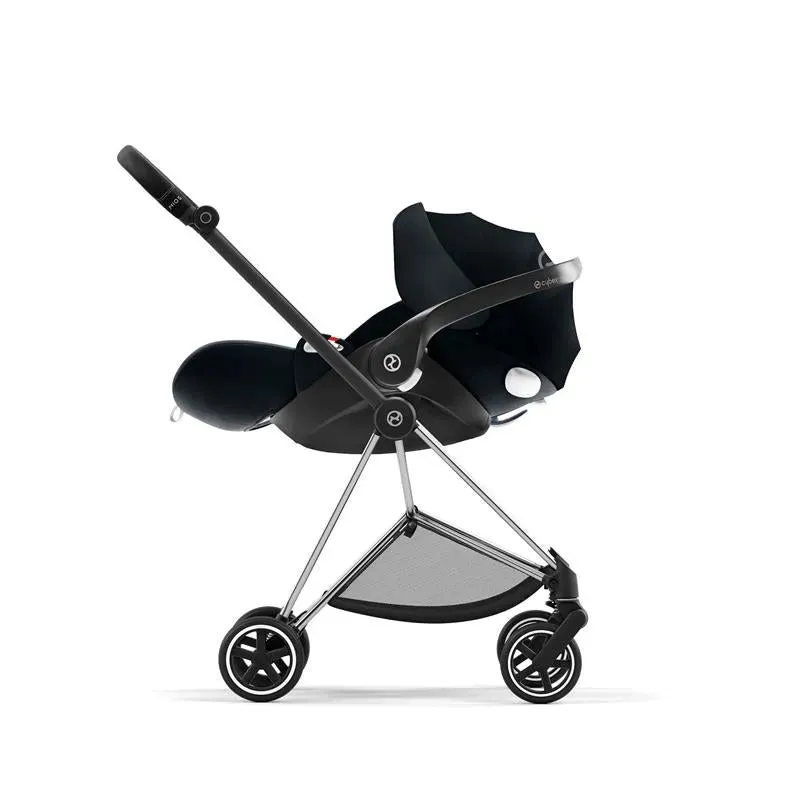 Cybex - Mios 3, Chrome/Black Frame   Sepia Black Seat Pack