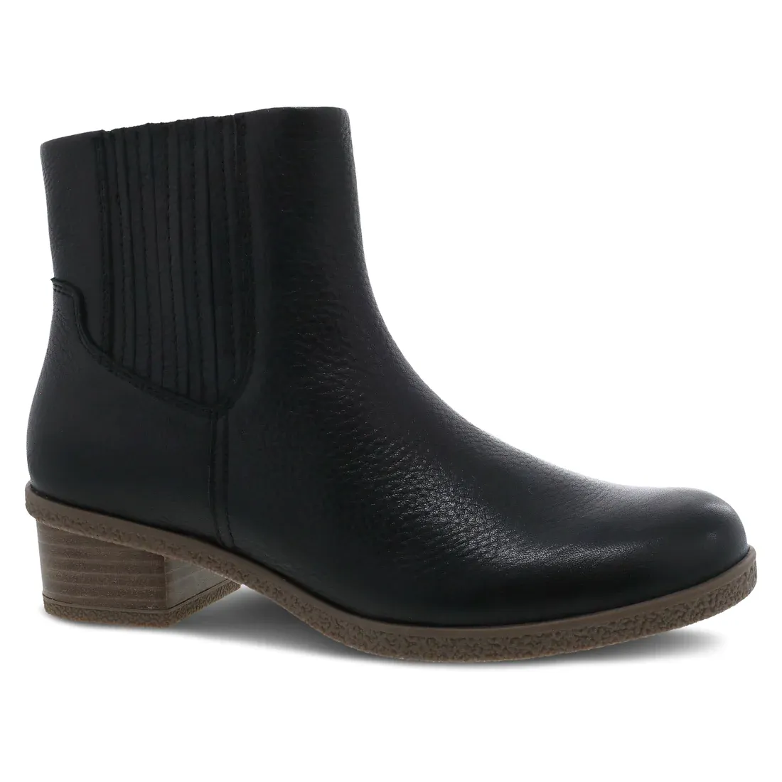 Dansko Women's Daisie Black Waterproof Tumbled Boot 2931472300