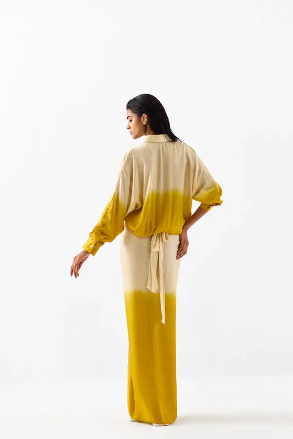 DAWN SHIRT DRAPED DRESS