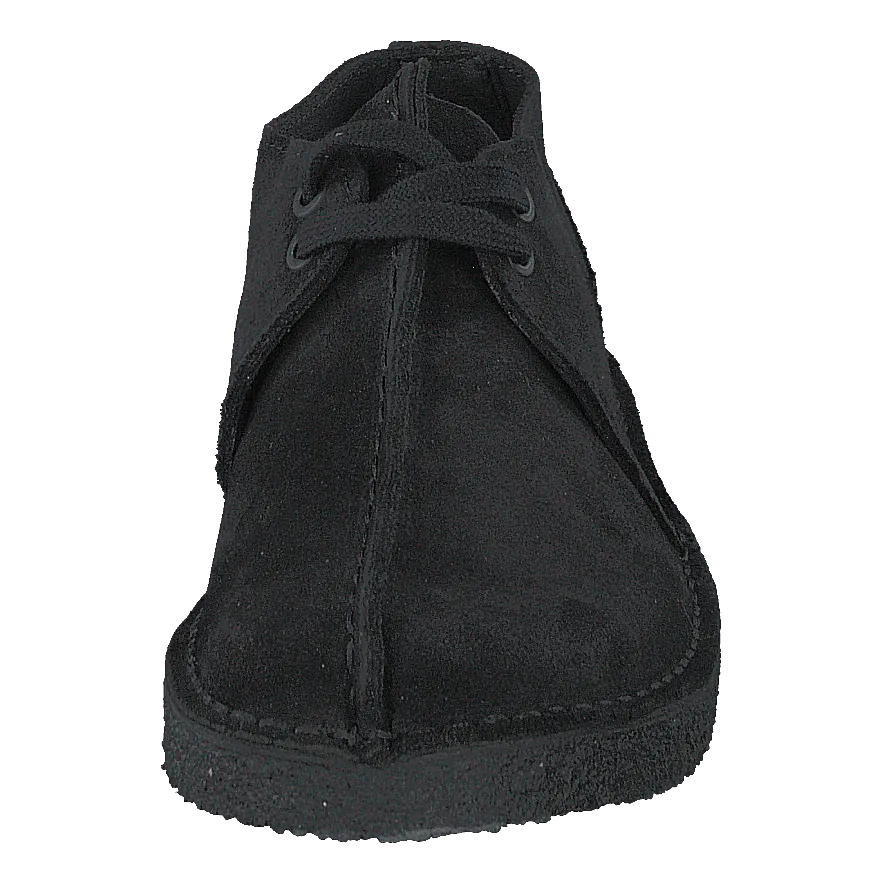 Desert Trek Black Suede