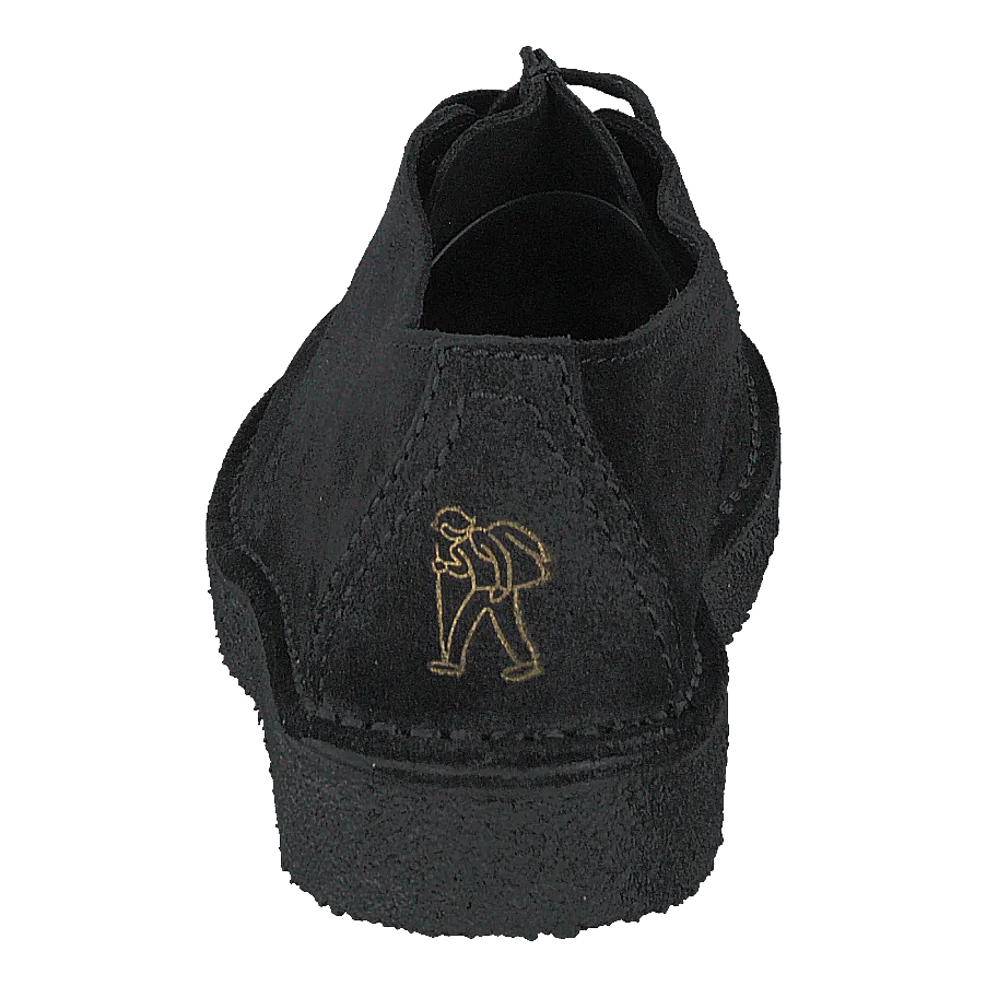 Desert Trek Black Suede