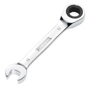 Draper Tools HI-TORQ® Metric Stubby Ratchet Combination Spanner, 8mm