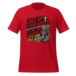 DUO MODERN "LACE UP YOUR BOOTS" Unisex T-Shirt