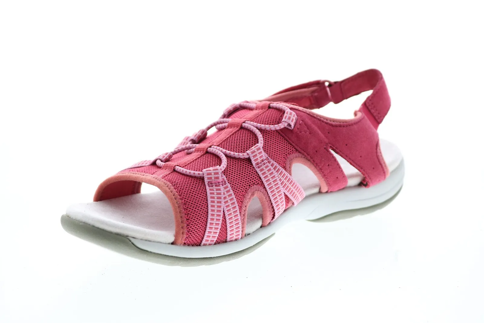Easy Spirit Spark2 SeSpark2 Womens Pink Synthetic Sport Sandals Shoes