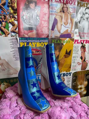 “Electric” modern go go boot