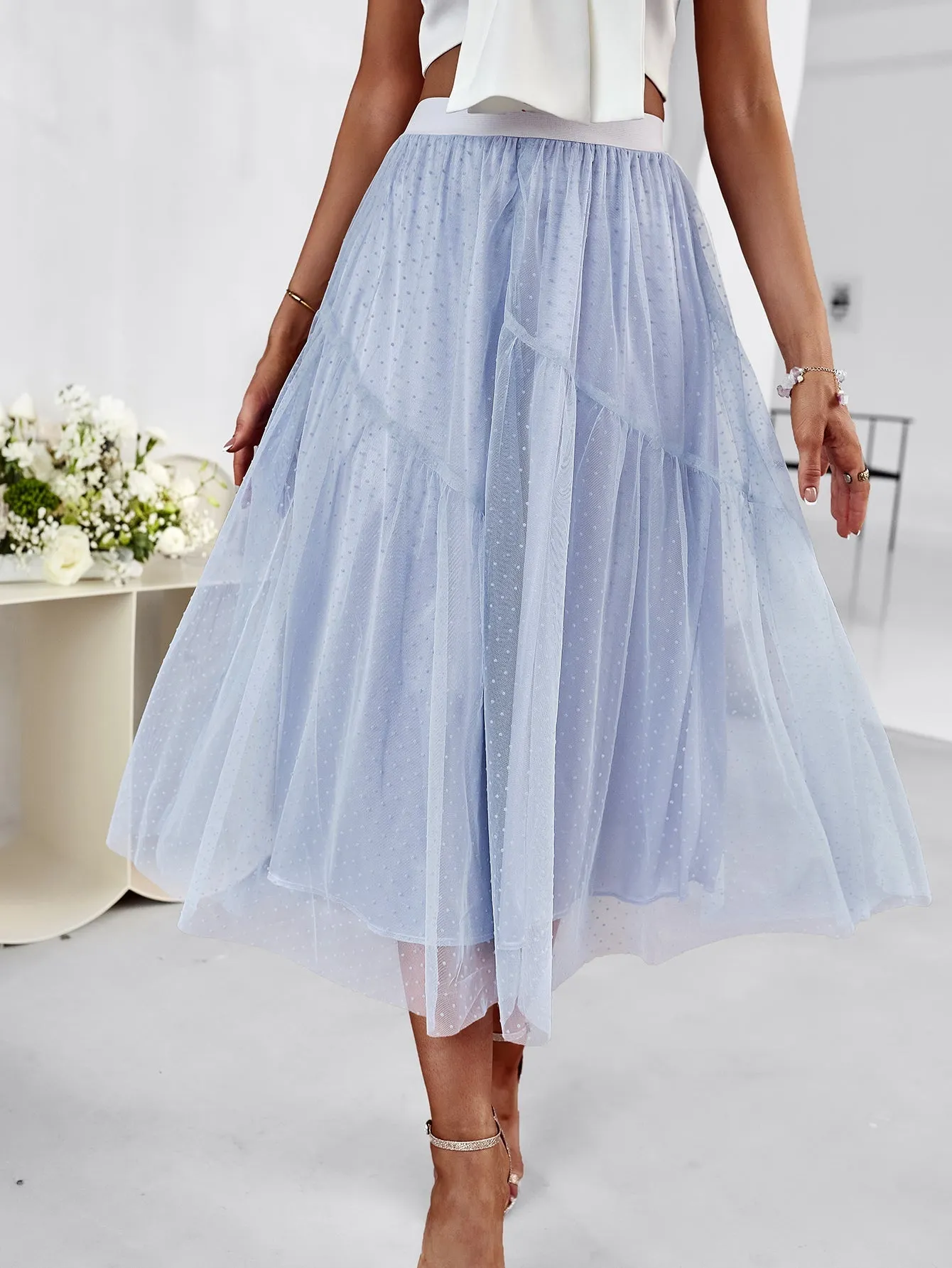 Elisheba Princess Skirt - Blue