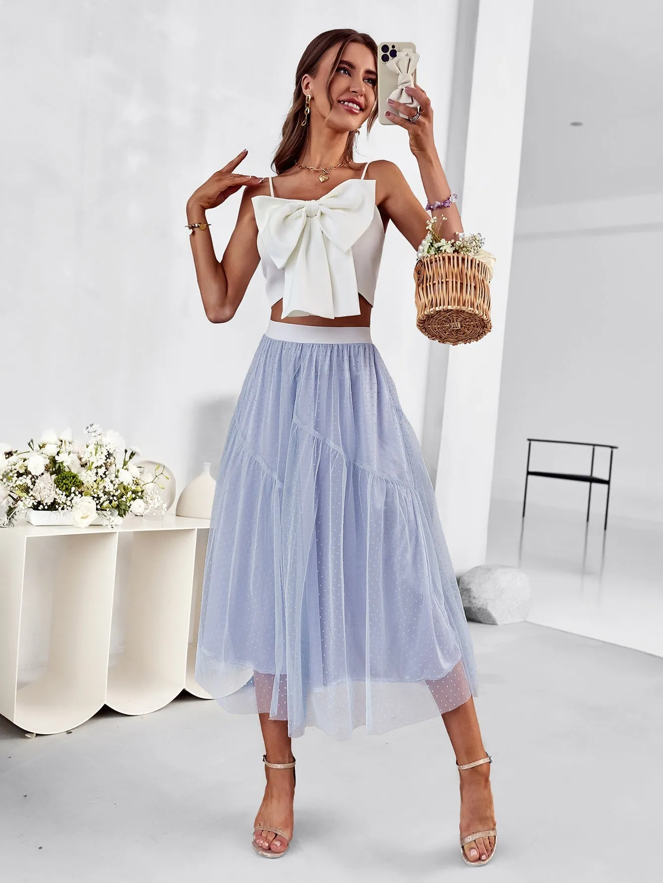Elisheba Princess Skirt - Blue