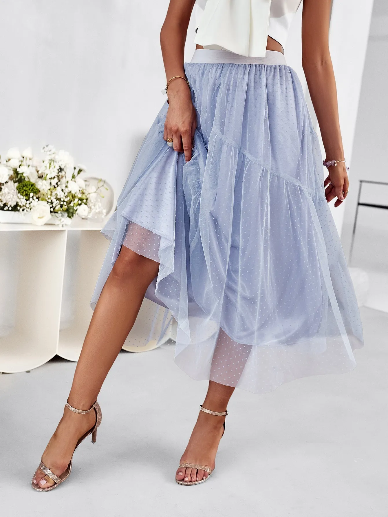 Elisheba Princess Skirt - Blue
