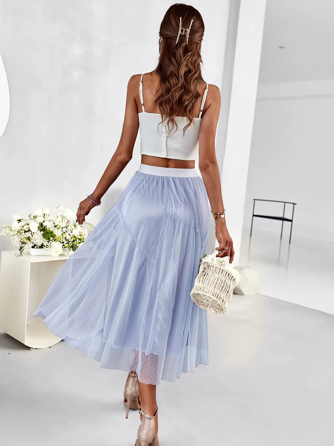 Elisheba Princess Skirt - Blue