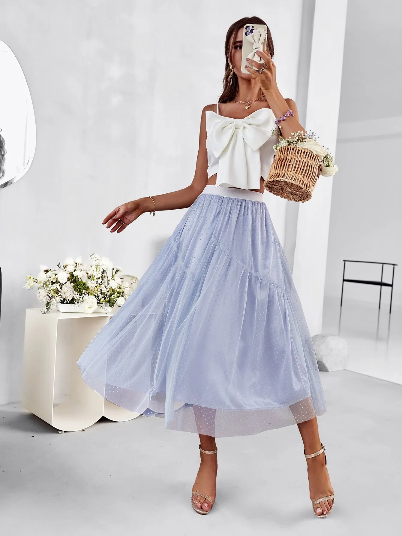 Elisheba Princess Skirt - Blue