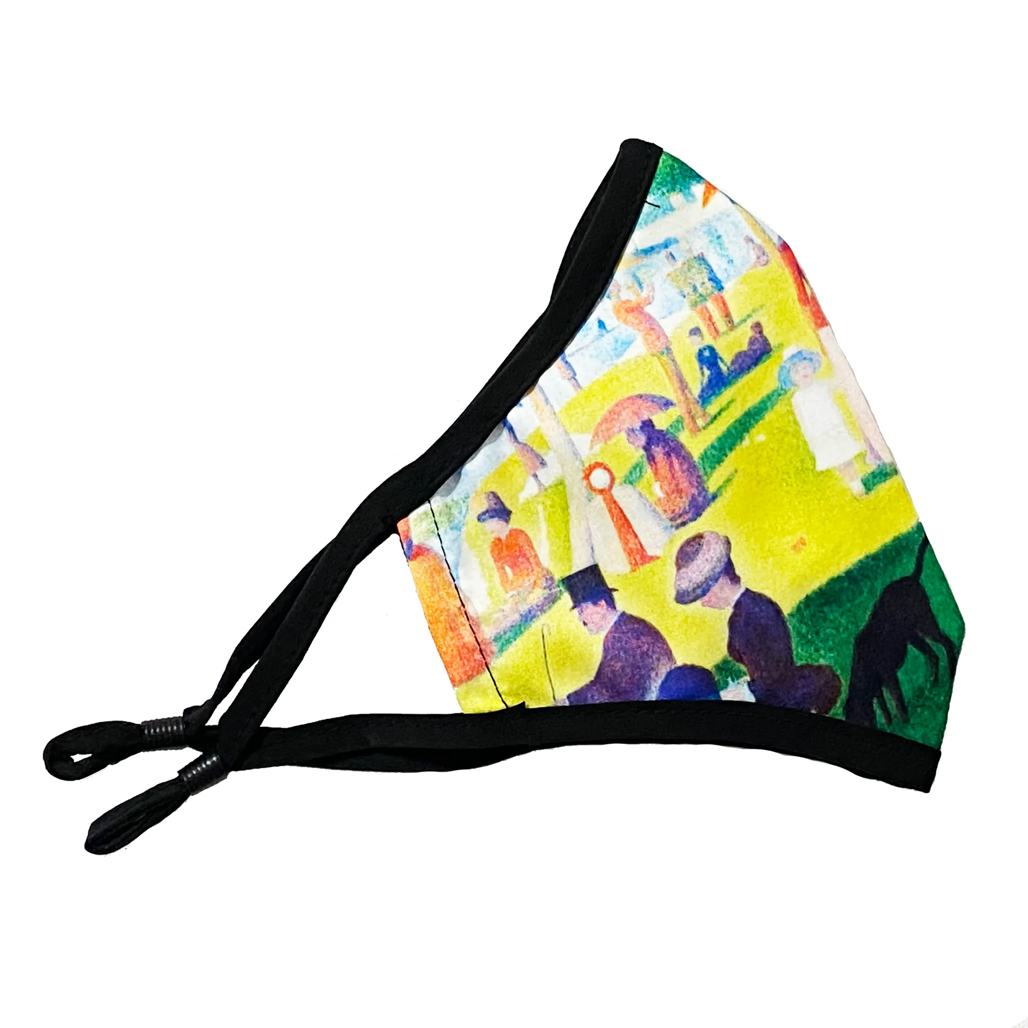 Face Mask with Nose Wire | Cloth Mask With Adjustable Ear Loops | Reusable and Washable | Protective Dust Mask | Park View Patterned Mask