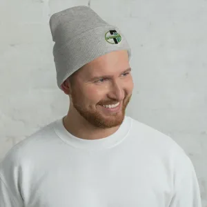 Farm-i-tude Grey Cuffed Beanie