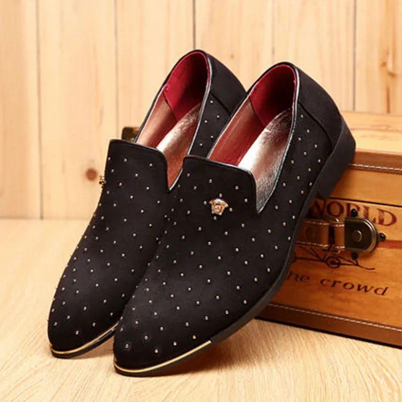 Fashion Men Flat Shoes Breathable Driving Shoes Slip On Moccasins Casual Men Loafers Shoes#SJL56