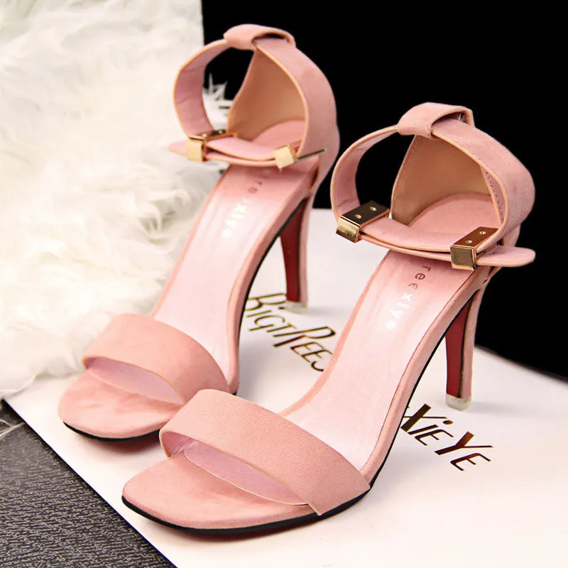 Fashion Pointed open Toe Platform Sexy High Heels Shoes Women Shoes Ladies Stiletto Sandals Mujer Summer Shoes 8cm Heel