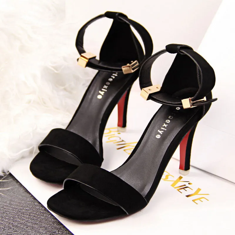 Fashion Pointed open Toe Platform Sexy High Heels Shoes Women Shoes Ladies Stiletto Sandals Mujer Summer Shoes 8cm Heel