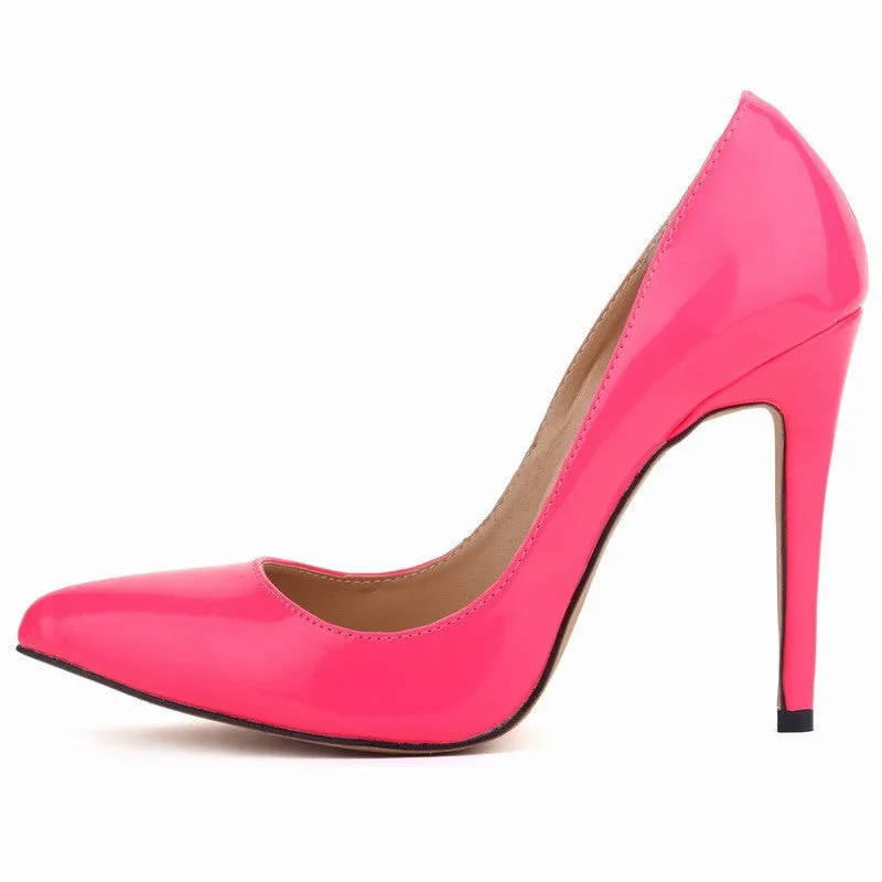 fashion pointed toe high heels shoes woman weeding party women's pumps size 35-42 Heel height 11cm