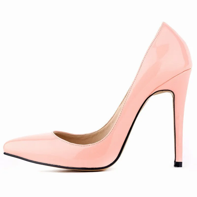 fashion pointed toe high heels shoes woman weeding party women's pumps size 35-42 Heel height 11cm