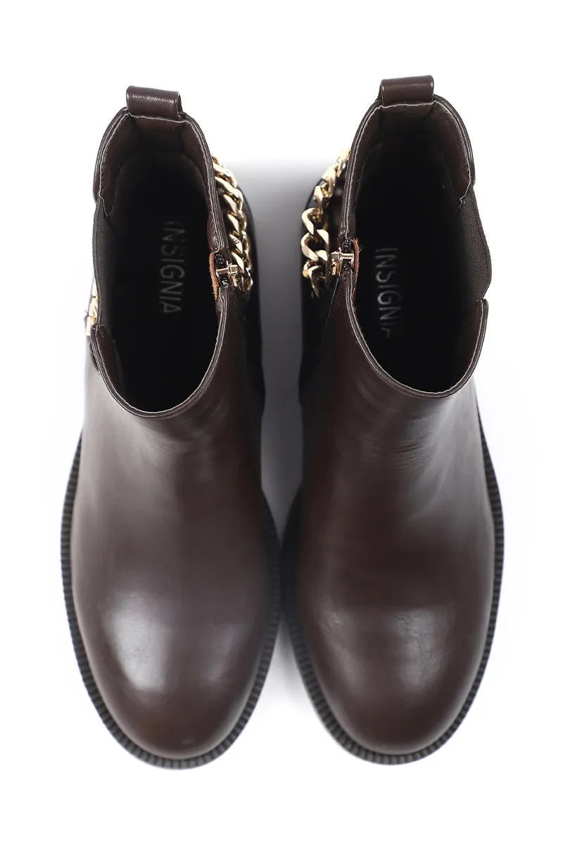 Formal Long Shoes I53092-Brown