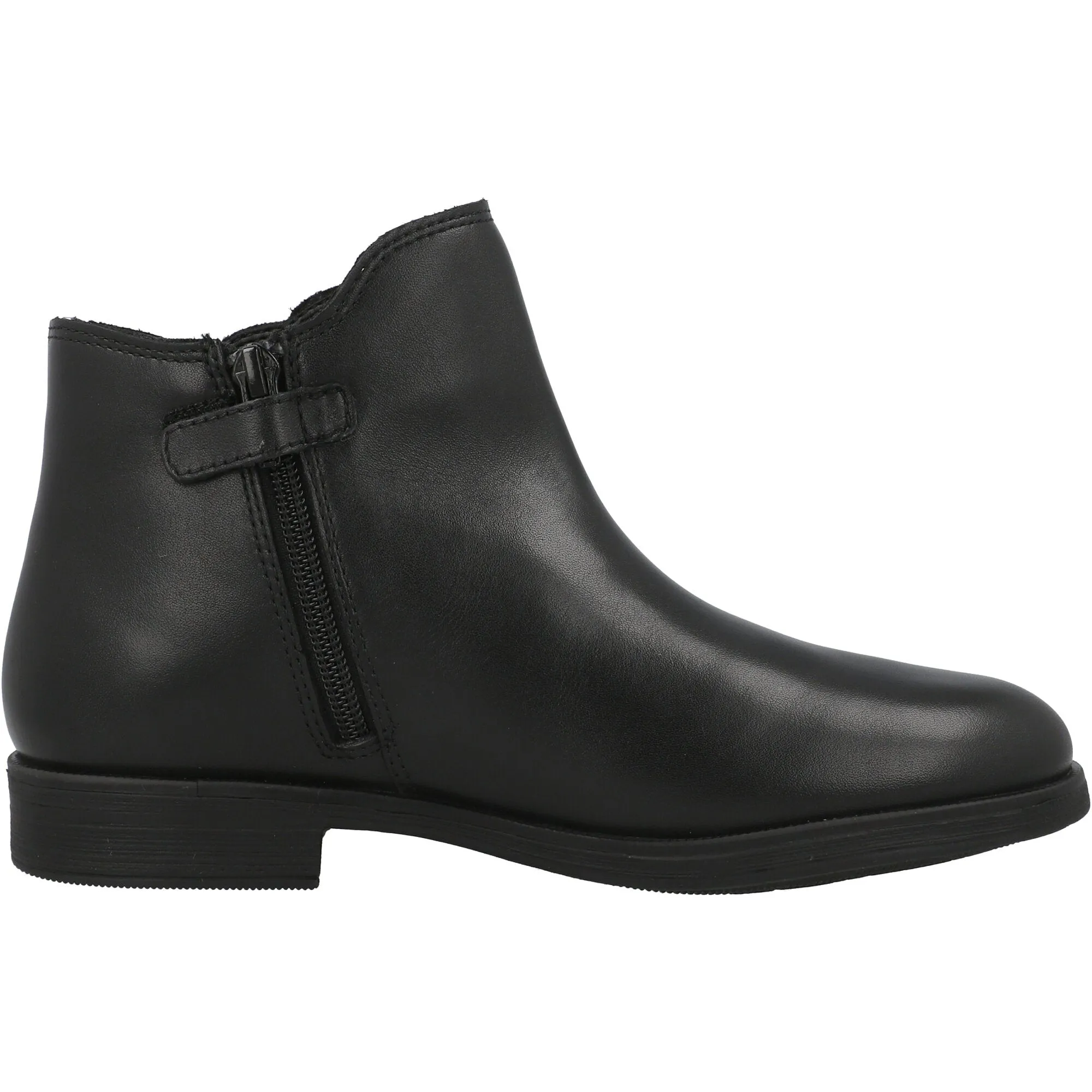 Geox Agata Waterproof Girls' Black Ankle Boots