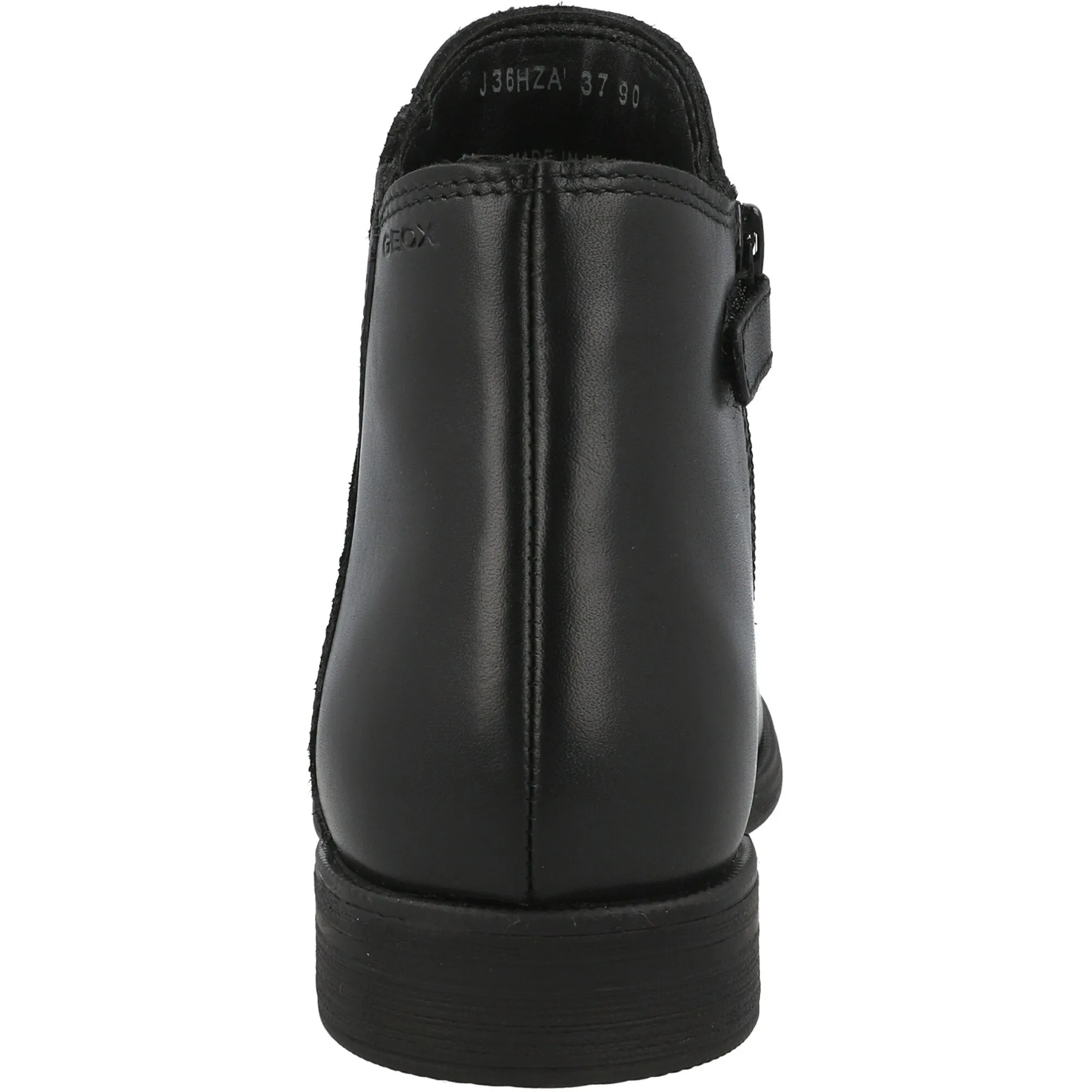 Geox Agata Waterproof Girls' Black Ankle Boots