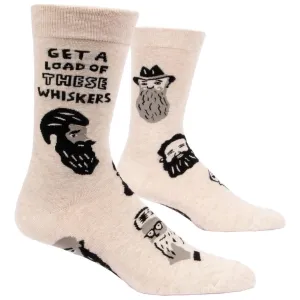 Get a Load of These Whiskers Men's Socks