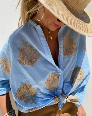Ginevra | Embroidered Blouse