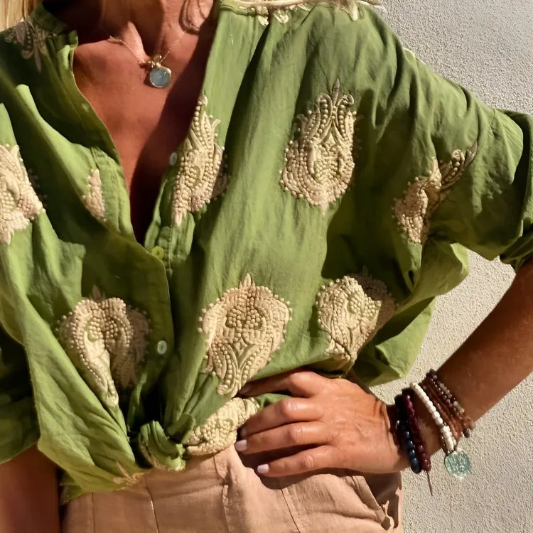 Ginevra | Embroidered Blouse