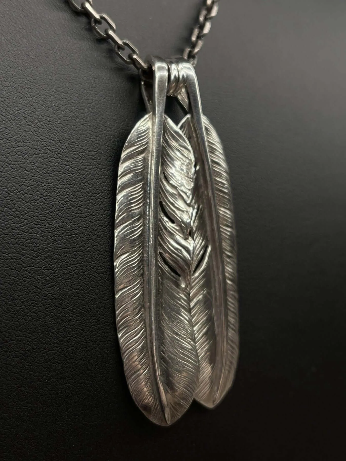 Goros Double Plain Feathers Setup