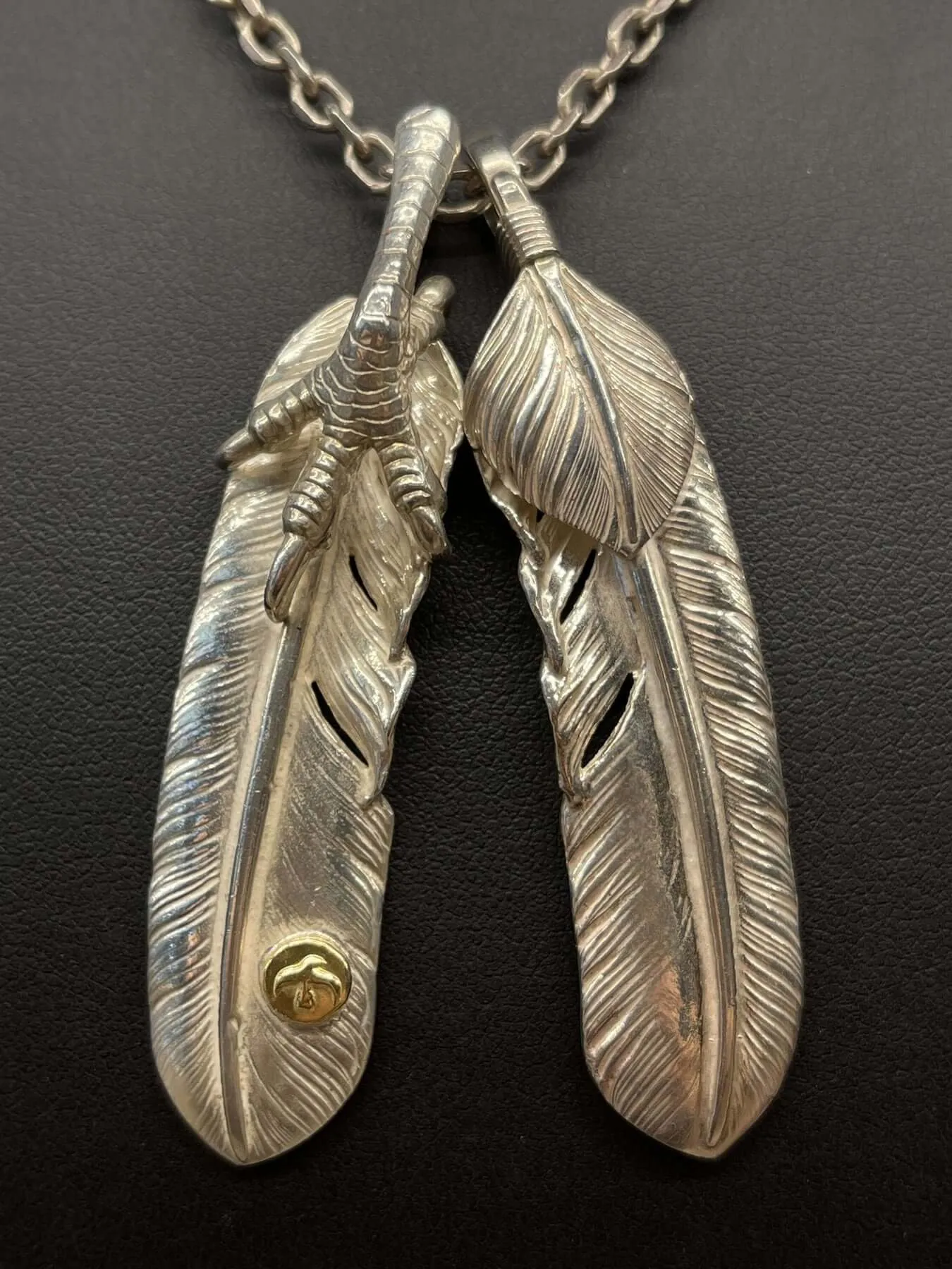 Goros Double Silver Feathers (Top Feather and Claw) Setup