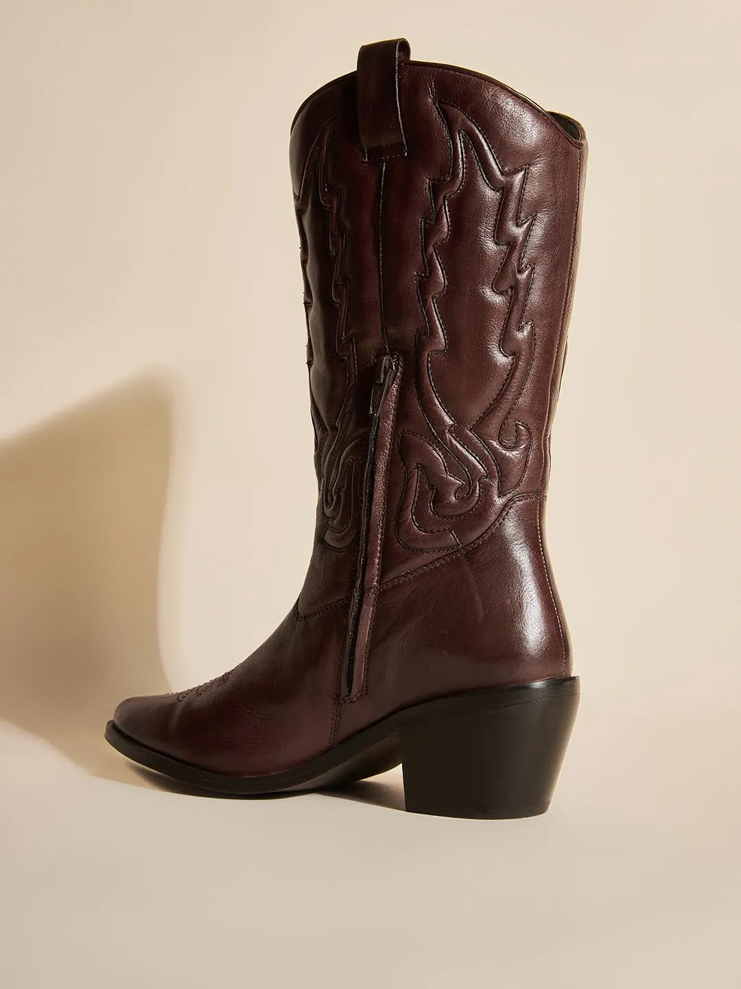 Grace Leather Boots