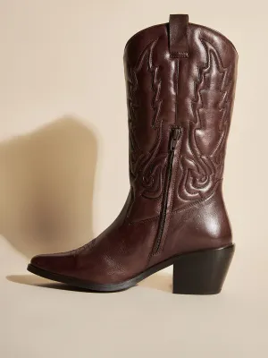 Grace Leather Boots