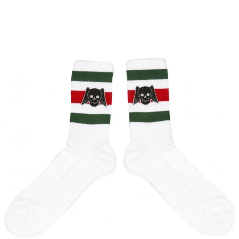 Gucci Skull Sport Socks in White