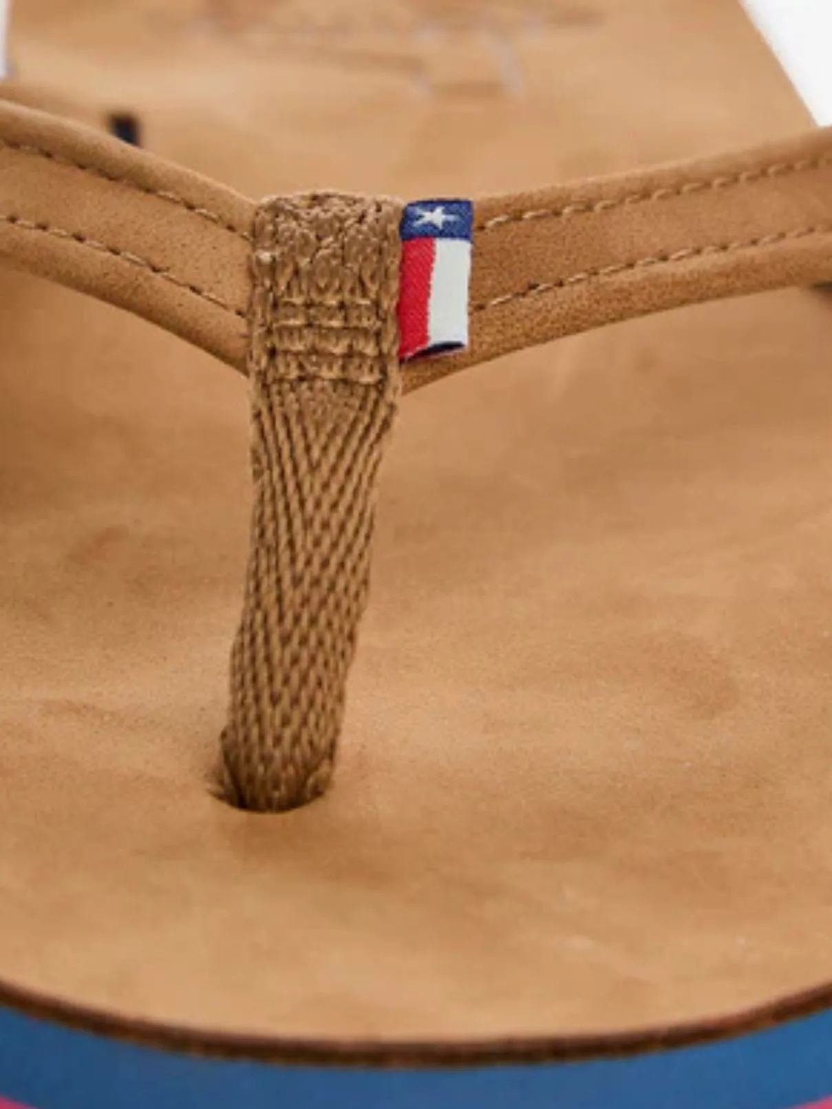 Hari Mari Hometown Fields Flip Flop Texas Tan