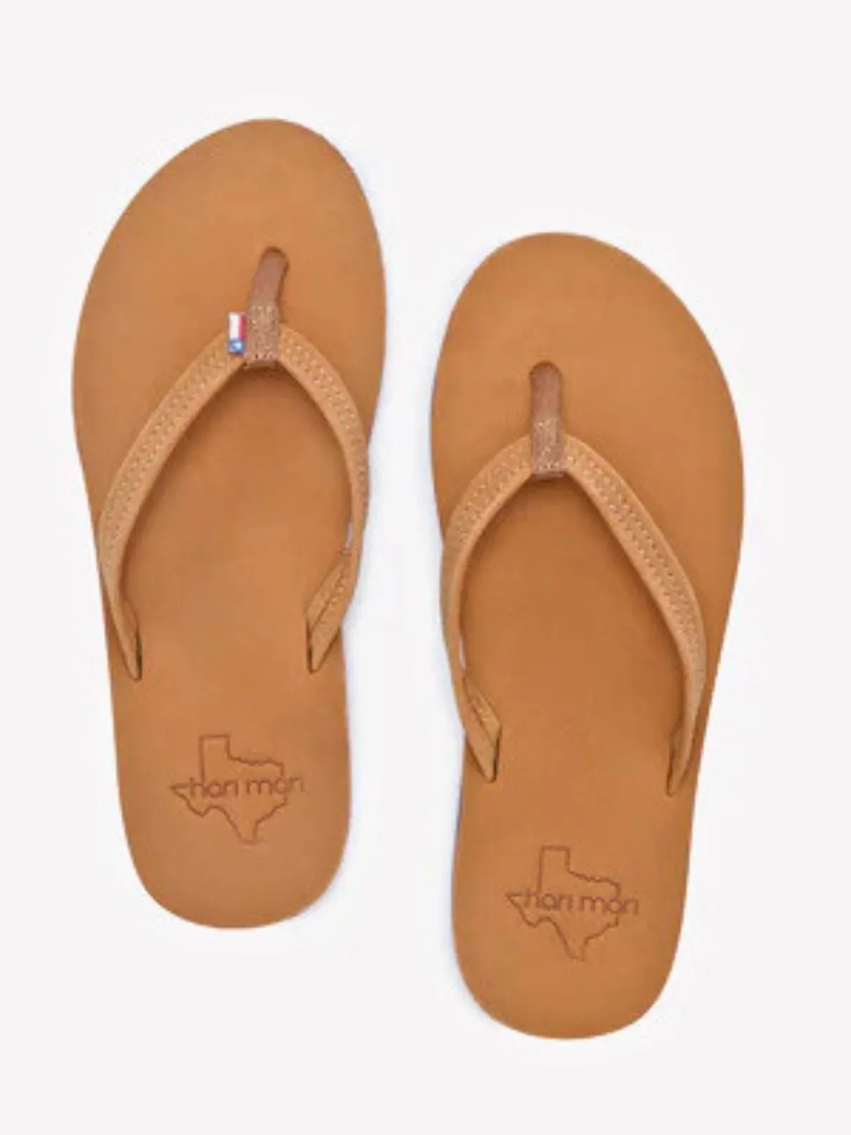 Hari Mari Hometown Fields Flip Flop Texas Tan