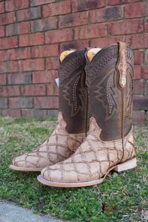 Hometown Pescado Orix Matte Square Toe Boots