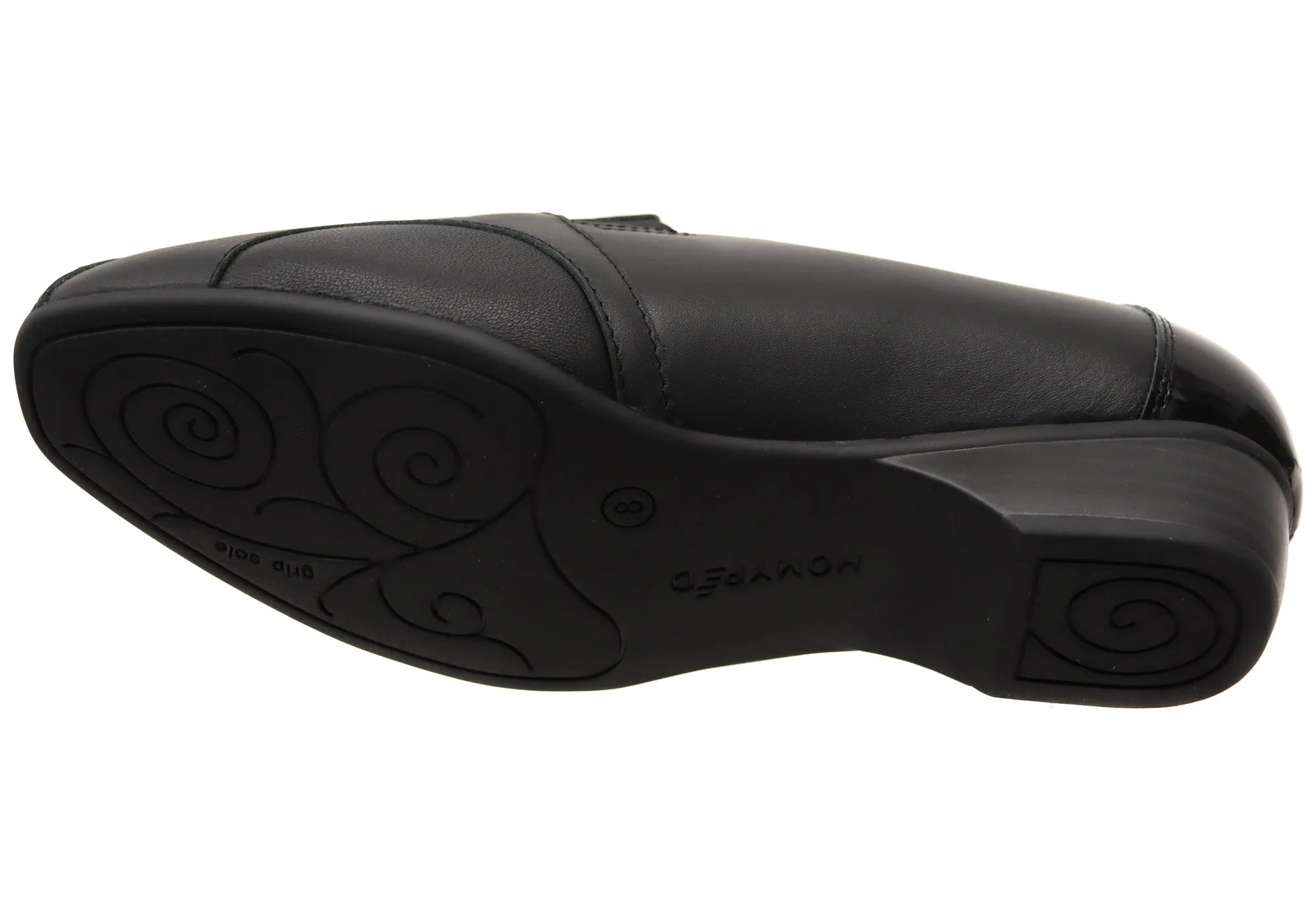Homyped Tayla Womens Comfortable Leather Low Heel Shoes