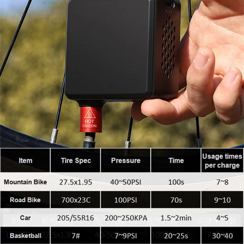 🎁Hot Sale 36% OFF⏳Bicycle Smart Electric Mini Pump✈️ free worldwide shipping