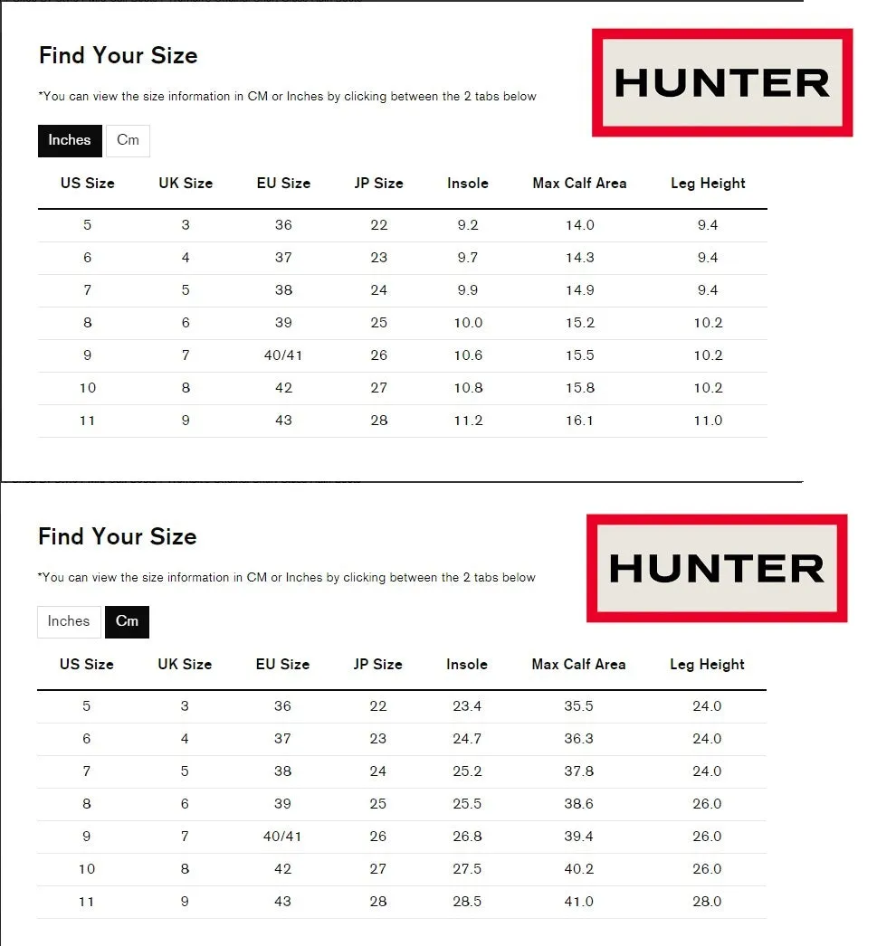 HUNTER ORIGINAL PLAY BOOT TALL