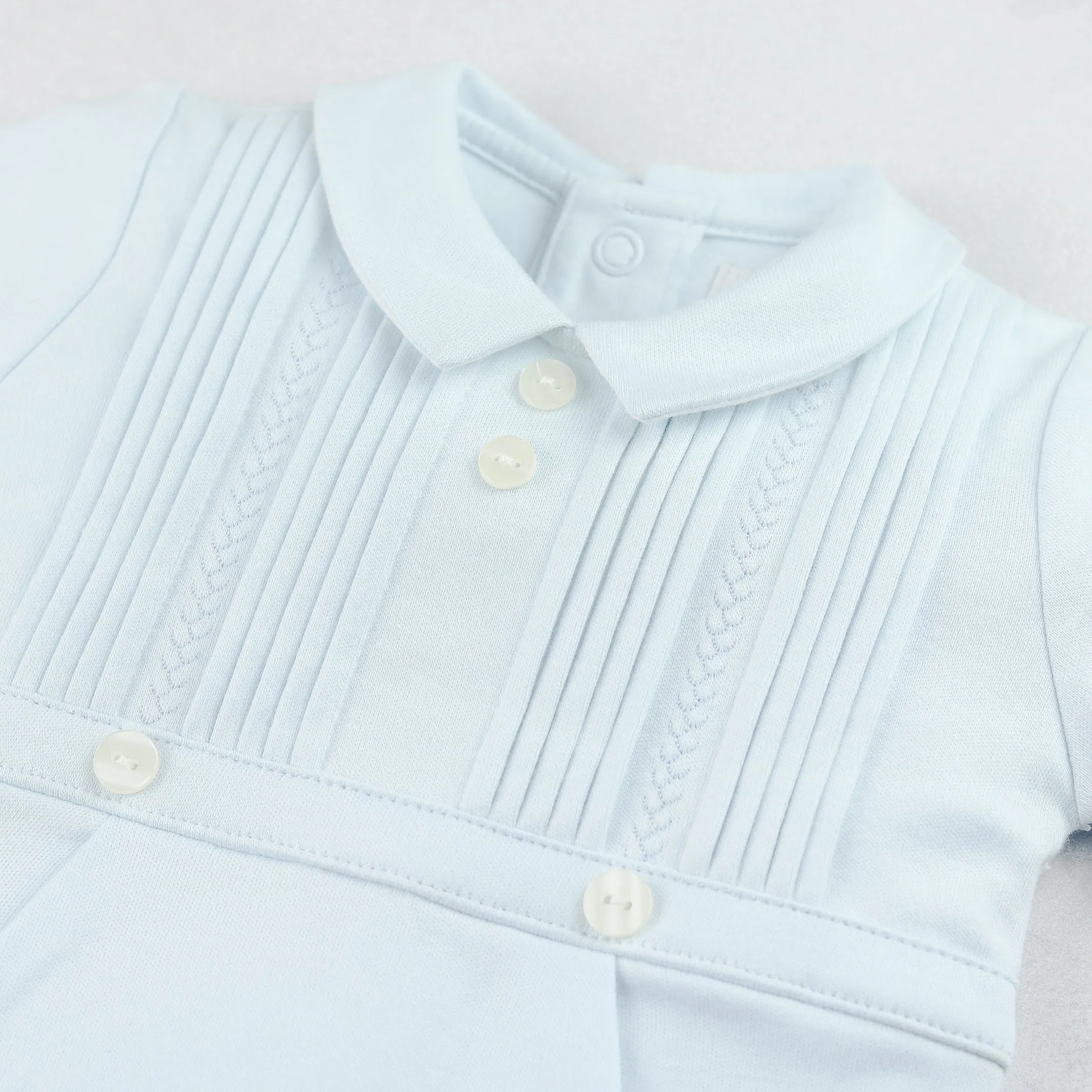 Jimmy Boys Smart Pleated Babygrow