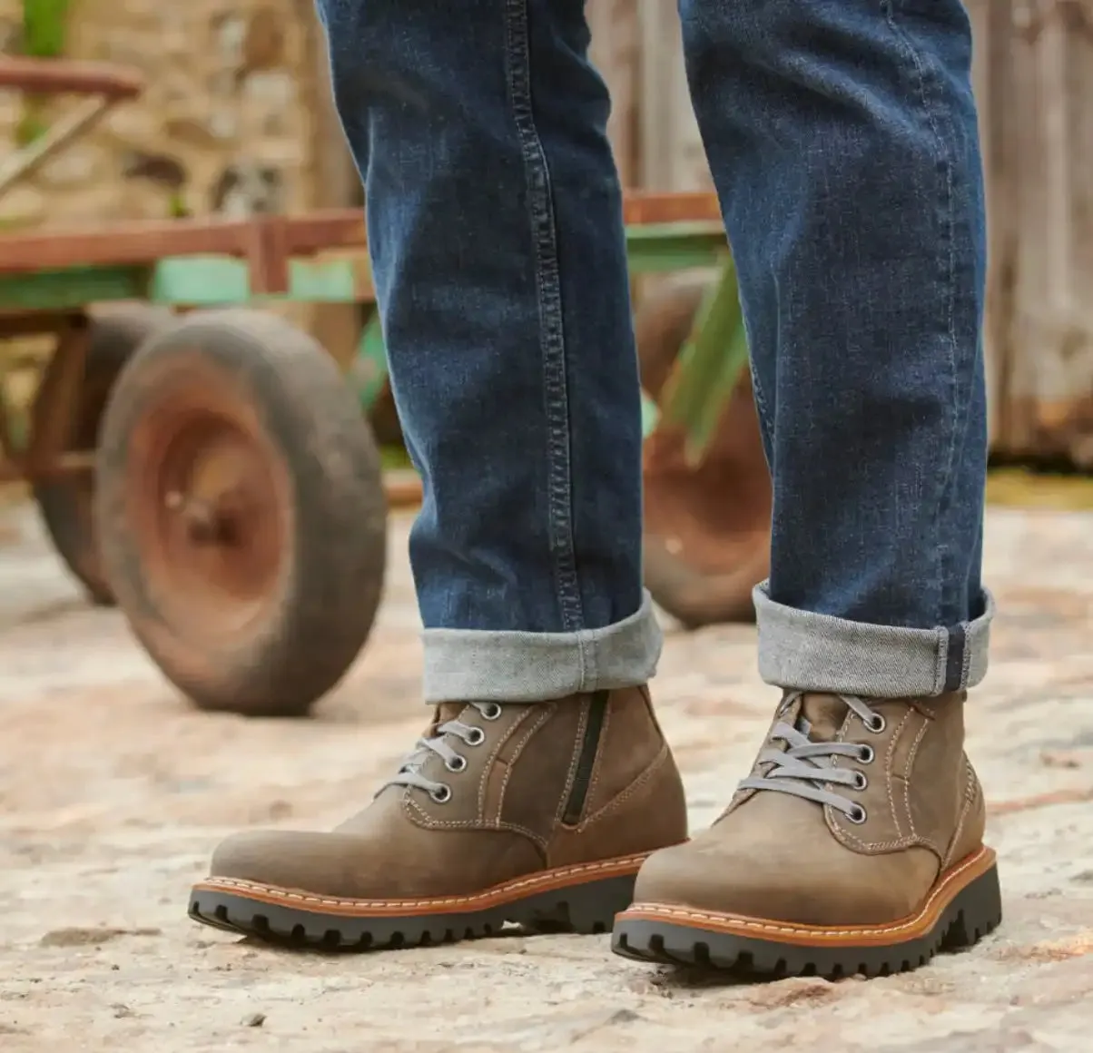 Josef Seibel Mens Boots Chance 39 Vulcano Kombi