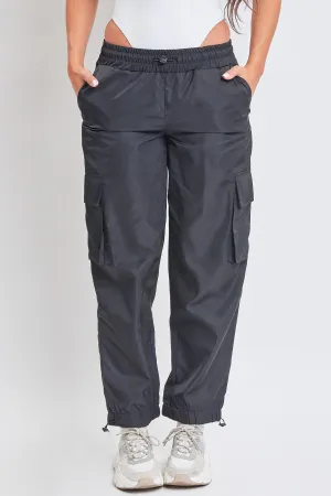 Junior High Rise Nylon Cargo Jogger, Pack of 6