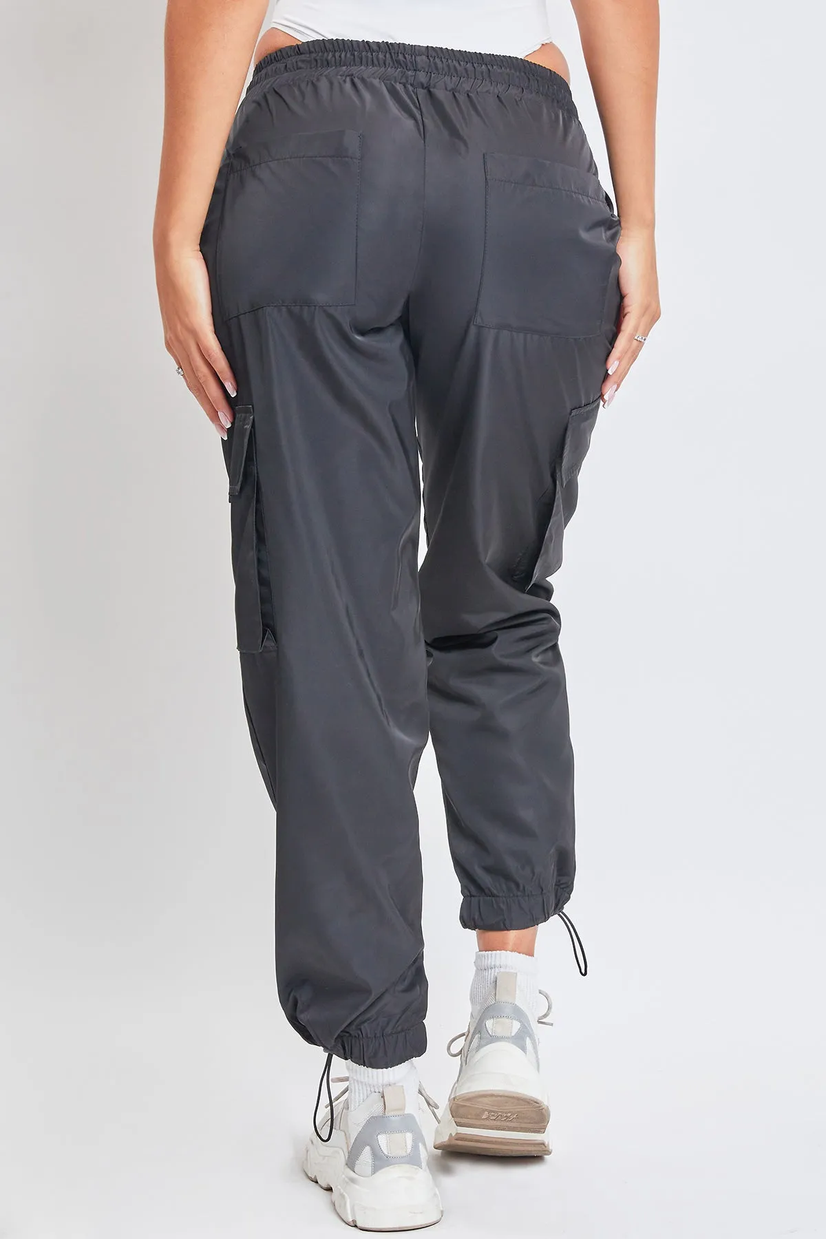 Junior High Rise Nylon Cargo Jogger, Pack of 6