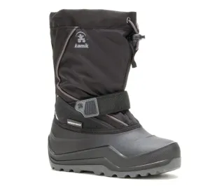 Kamik Kids Snowfall, Black/Char