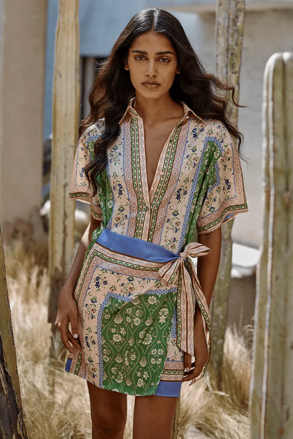 Kezia Dress in Matcha Love