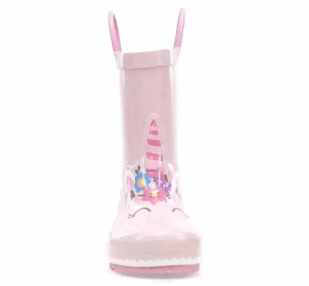 Kids’ Unity Unicorn Boots – Waterproof Glitter Rain Boots